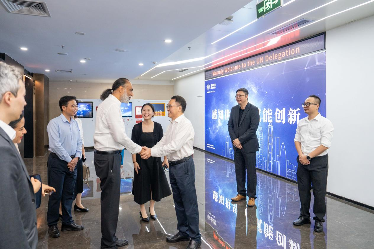联合国副秘书长吉尔考察芯海科技，点赞中国企业赋能传统产业数字化转型！